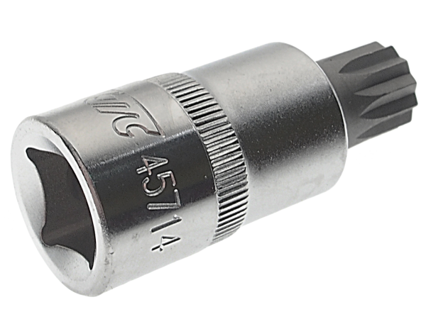 Бита-головка JTC-45714 (1/2", SPLINE, М14х55 мм)