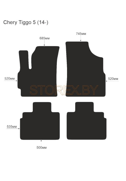 Chery Tiggo 5 (14-) copy