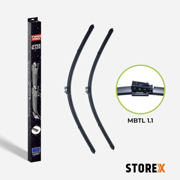 Комплект щеток STOREX Twin Pro MBTL 1.1