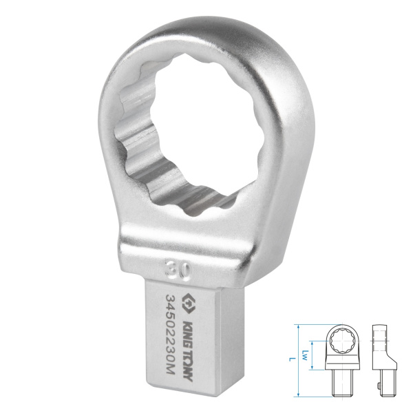 Насадка накидная серии FIT KING TONY 34502230M (30 мм, 14х18 мм)