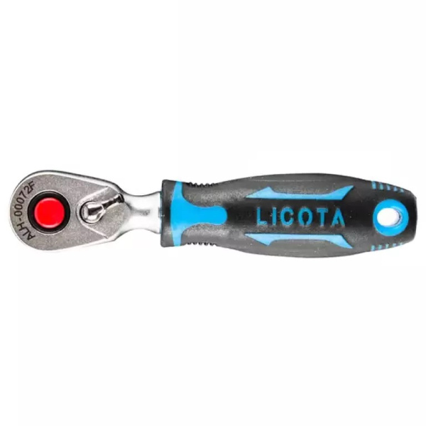 Трещотка короткая Licota ALH-00072F (48 зубов, 1/4")