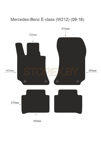 Mercedes-Benz E-class (W212) (09-16) copy