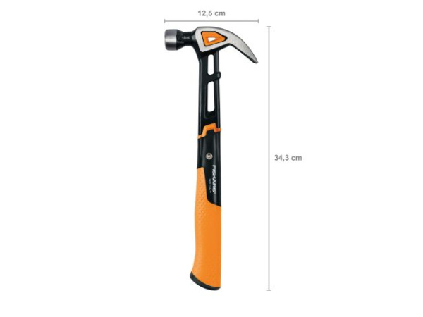 Молоток с загнутым гвоздодёром M 16/13.5 FISKARS