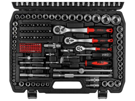 Набор головок и ключей 216пр. 1/4",3/8",1/2" PRO STARTUL STUTTGART (PRO-216S)