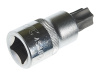 Бита-головка с отверстием JTC-45460 (1/2", TORX, T60Hх55 мм)