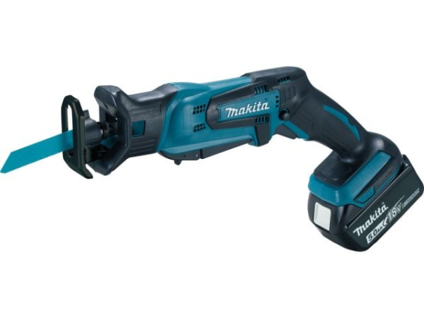 Аккум. сабельная пила MAKITA LXT DJR 183 RFE в кейсе