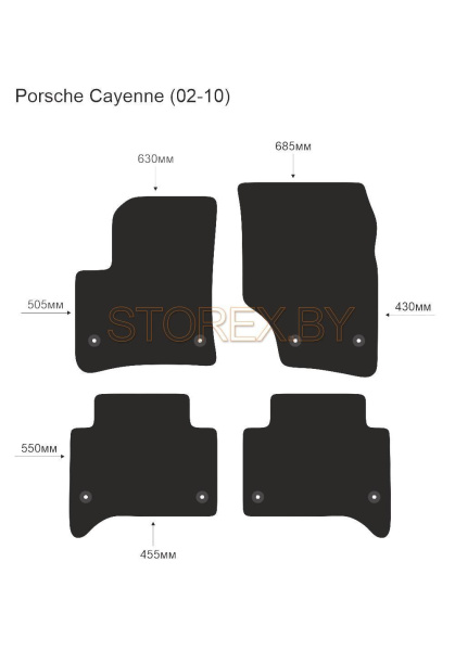 Porsche Cayenne (02-10) copy