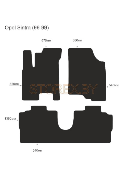 Opel Sintra (96-99) copy