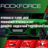 Домкрат подкатной гидравлический низкопрофильный 3т (усиленный корпус,поворотная ручка 360°,h min 85мм, h max 380мм) в пласт.кейсе