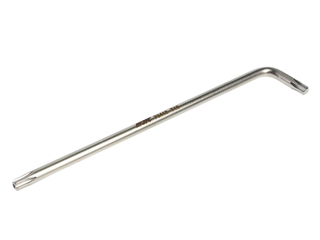 Ключ TORX Г-образный удлиненный JTC-73415 (T15H, L=100 мм)