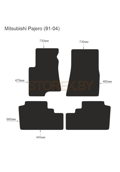 Mitsubishi Pajero (91-04) copy