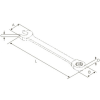 GARWIN PRO 602135-15 Ключ комбинированный трещоточный с шарниром 15 мм