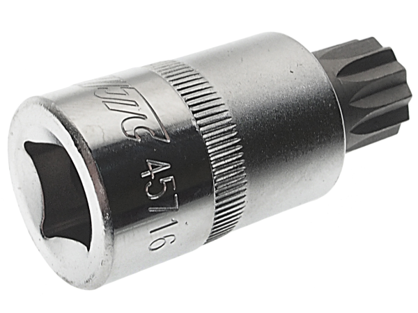Бита-головка JTC-45716 (1/2", SPLINE, М16х55 мм)