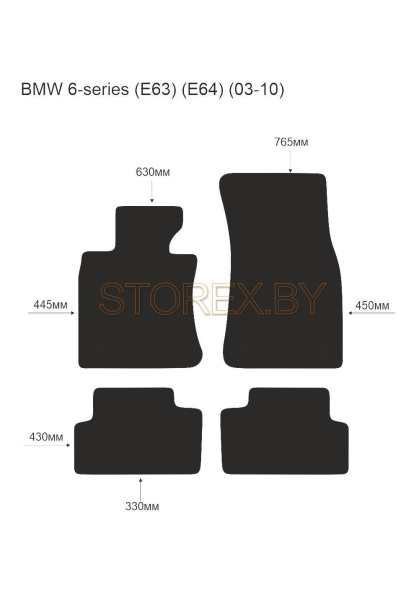 BMW 6-series (E63) (E64) (03-10) copy