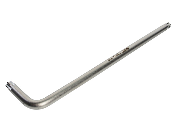 Ключ TORX Г-образный удлиненный JTC-73450 (T50H, L=224 мм)
