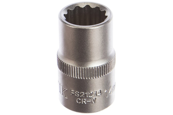 Головка торцевая Thorvik FS21214, 12-гранная, 1/2"DR, 14 мм