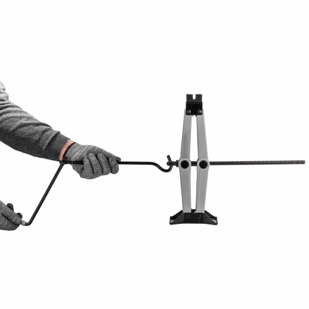 Домкрат механический ''ромб'' 1,5т (h min 115мм, h max 400мм)+P013K Отвертка переставная 2в1(РН2хSL5.5мм)