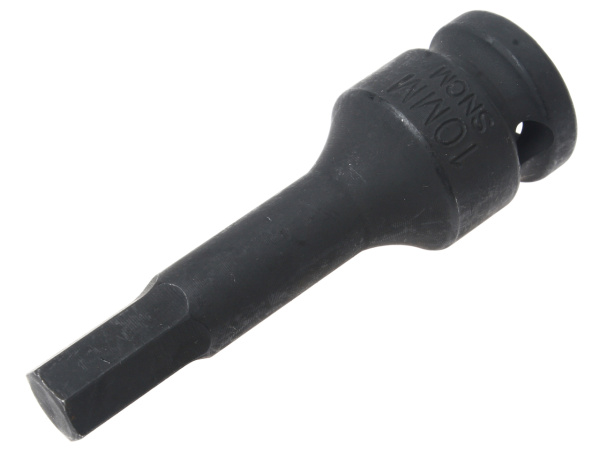 Бита-головка ударная JTC-447910 (1/2", HEX, H10х78 мм)