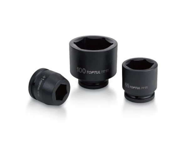 Головка ударн. 1-1/2" 90мм 6гр. TOPTUL