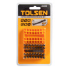 Набор вставок (бит) 1/4" Security hex, TorxTR, Spaner, Torg-Set, Tri-Wing 33 предмета TOLSEN TT20369