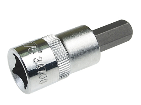 Бита-головка JTC-34708 (3/8", HEX, H8Х48 мм)
