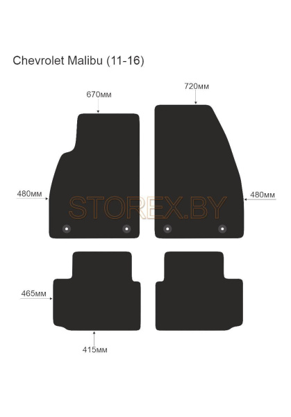 Chevrolet Malibu (11-16) copy