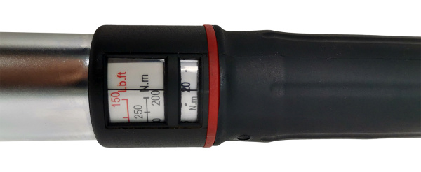 Ключ динамометрический TA-B31000-34 со шкалой в окошке, 200-1000Nm, 3/4"