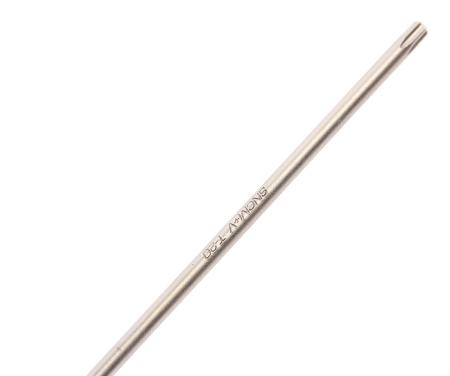 Ключ TORX Г-образный удлиненный JTC-73420 (T20H, L=112 мм)