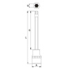 Бита-головка длинная JTC-45540200 (1/2", TORX, T40х200 мм)