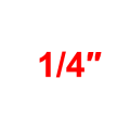 1/4 1/4