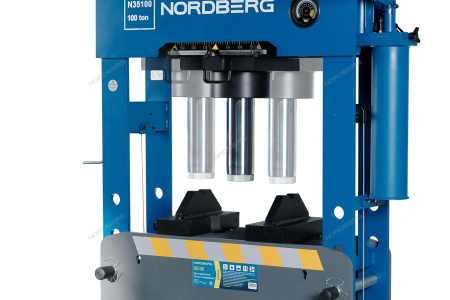 Пресс гидравлический с пневмоприводом NORDBERG PRO N35100 (100 т)