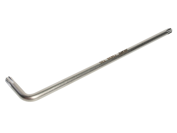 Ключ TORX Г-образный удлиненный JTC-73425 (T25H, L=126 мм)
