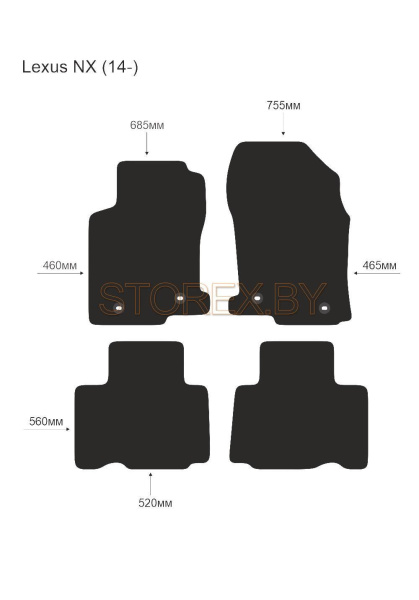 Lexus NX (14-) copy