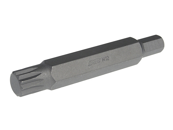 Бита SPLINE удлиненная JTC-1268012 (M12х80 мм, 5/16")
