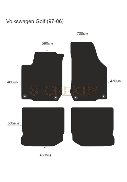 Volkswagen Golf (97-06) copy