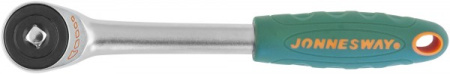 Рукоятка трещоточная ротационная R6603, со сквозным приводом 3/8"DR, 60 зубцов, 240 мм