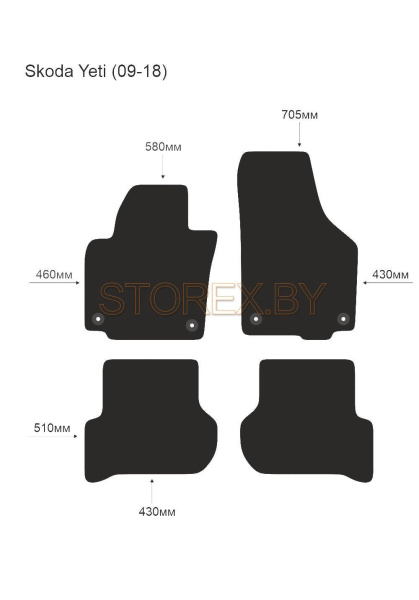 Skoda Yeti (09-18) copy