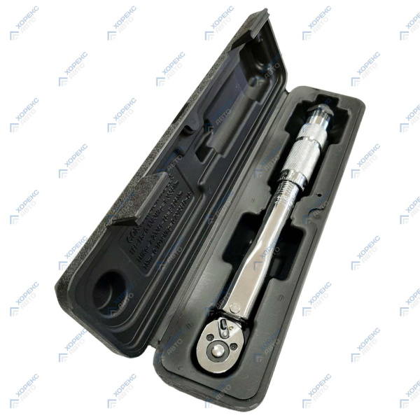 Динамометрический ключ с трещоточным механизмом 5-25 Hm 1/4" Хорекс Авто HZ 27.1.032S