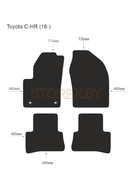 Toyota С-НR (16-) copy