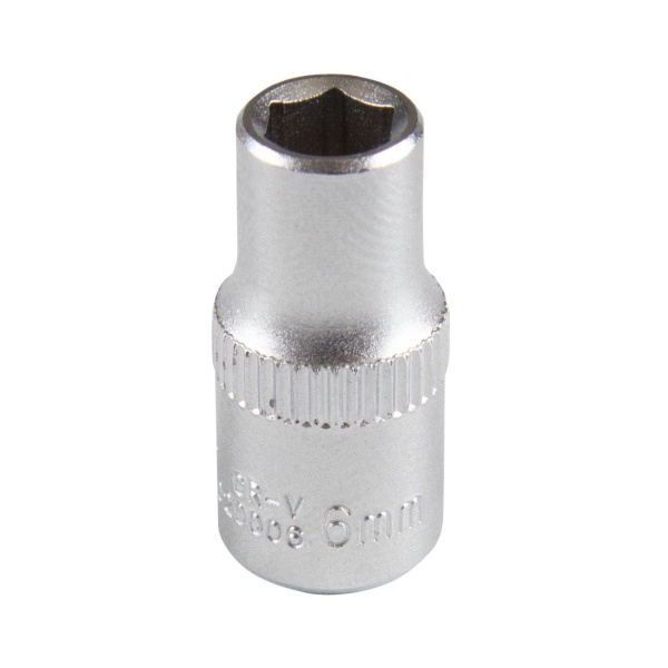 Головка торцевая стандартная шестигранная 1/4" 6 мм AFFIX AF00020006