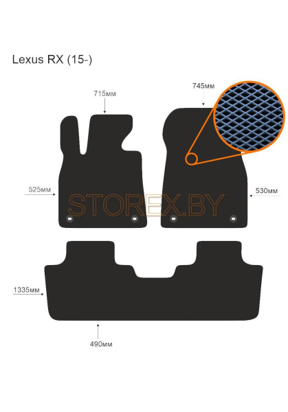 Lexus RX (15-) copy