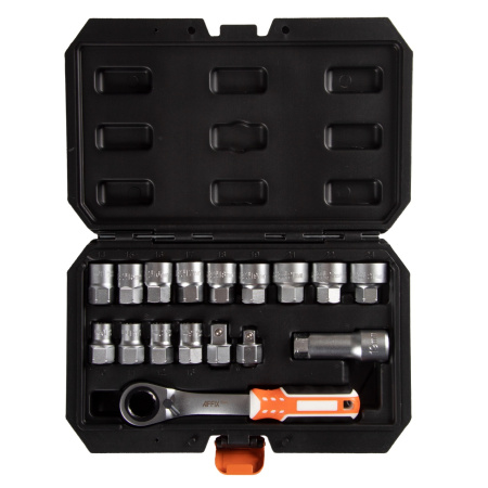 Набор для демонтажа остатков свечей накаливания кейс 22 предмета AFFIX AF10312022C