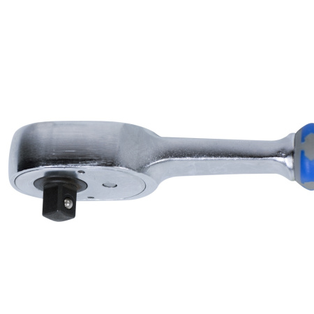 Трещотка 1/4"140 мм, 24 зубца, флажковая, фиксатор KING TONY 2779-55G