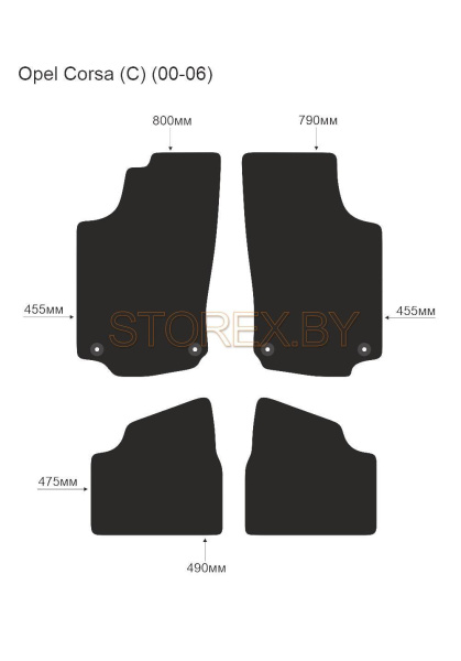 Opel Corsa (С) (00-06) copy