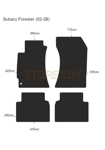 Subaru Forester (02-08) copy