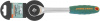 Рукоятка трещоточная ротационная R6603, со сквозным приводом 3/8"DR, 60 зубцов, 240 мм