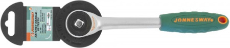 Рукоятка трещоточная ротационная R6603, со сквозным приводом 3/8"DR, 60 зубцов, 240 мм