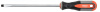 752820 Отвертка стержневая шлицевая ROUND GRIP, SL8x200 мм