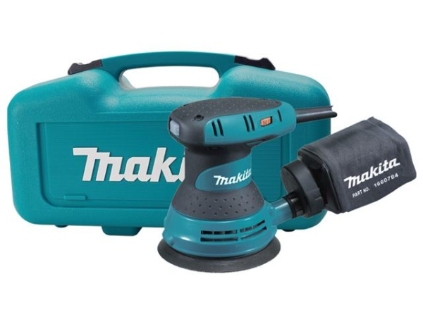 Эксцентриковая шлифмашина MAKITA BO 5031 K в чем.