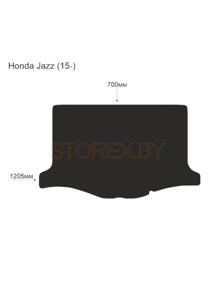 Honda Jazz (15-) Багажник copy